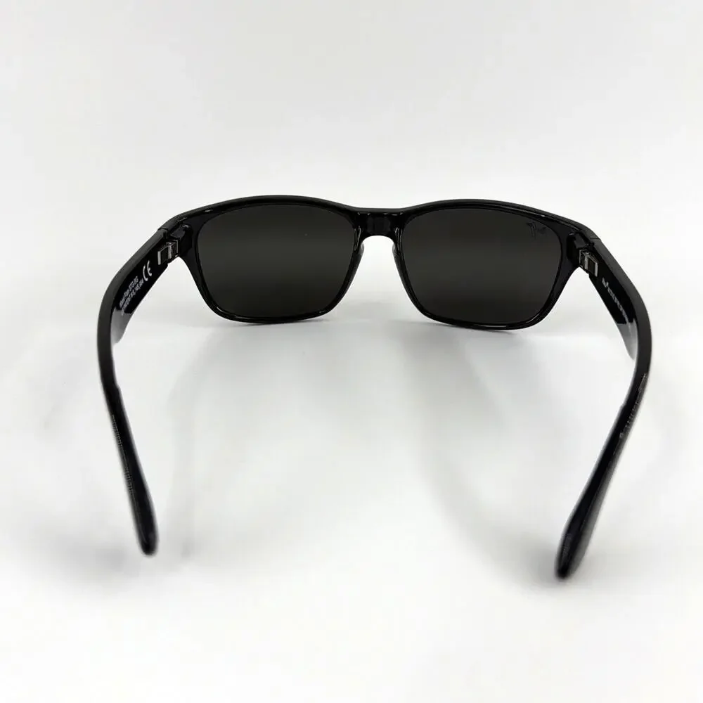 Maui Jim Black Grey Mixed Plate Polarized Sunglasses